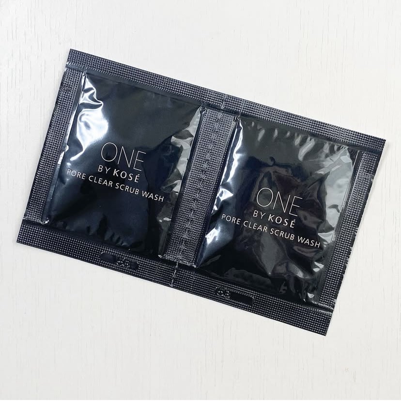 ポアクリア スクラブ ウォッシュ/ONE BY KOSE/洗顔フォームを使ったクチコミ（1枚目）