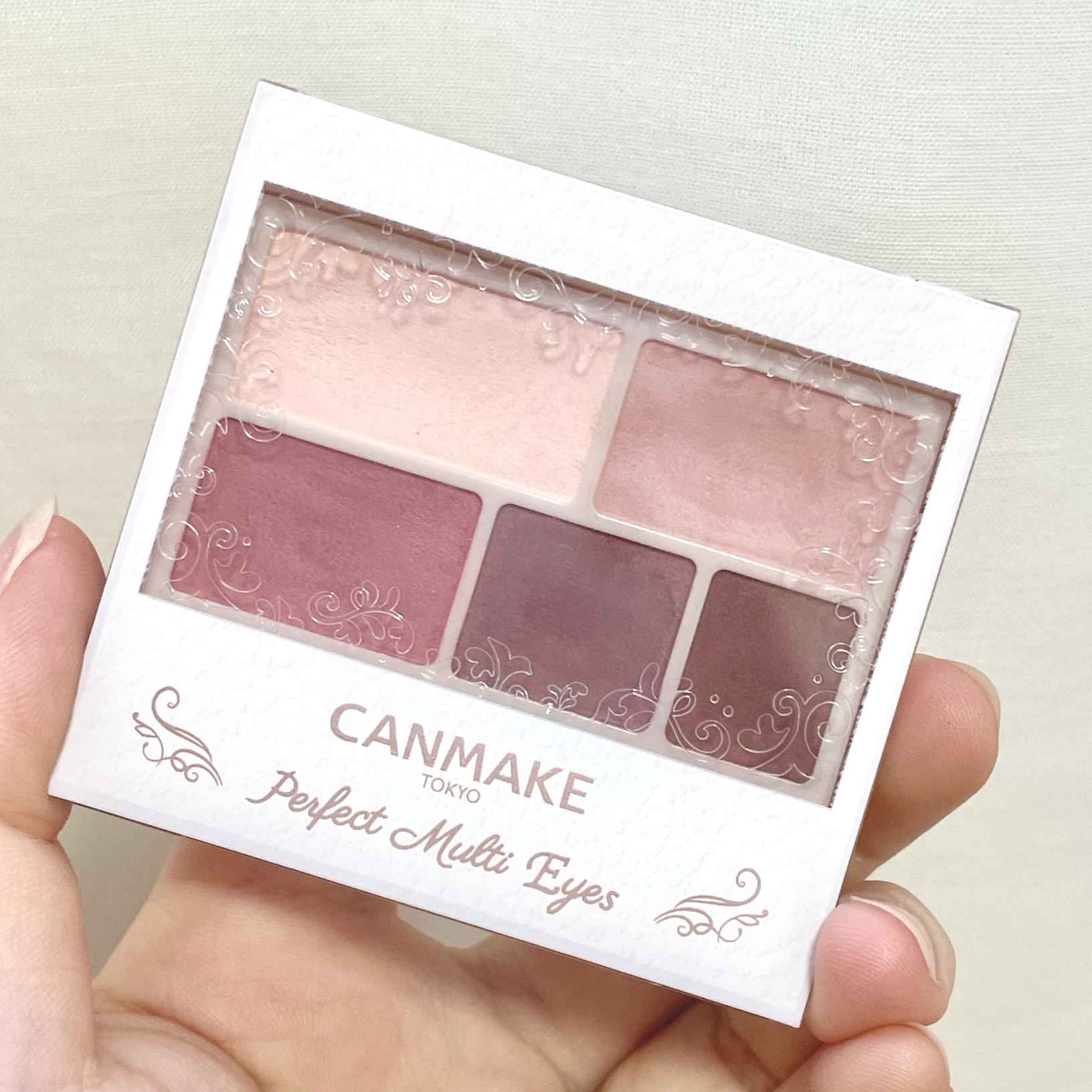 パーフェクトマルチアイズ/キャンメイク/アイシャドウパレットを使ったクチコミ（3枚目）