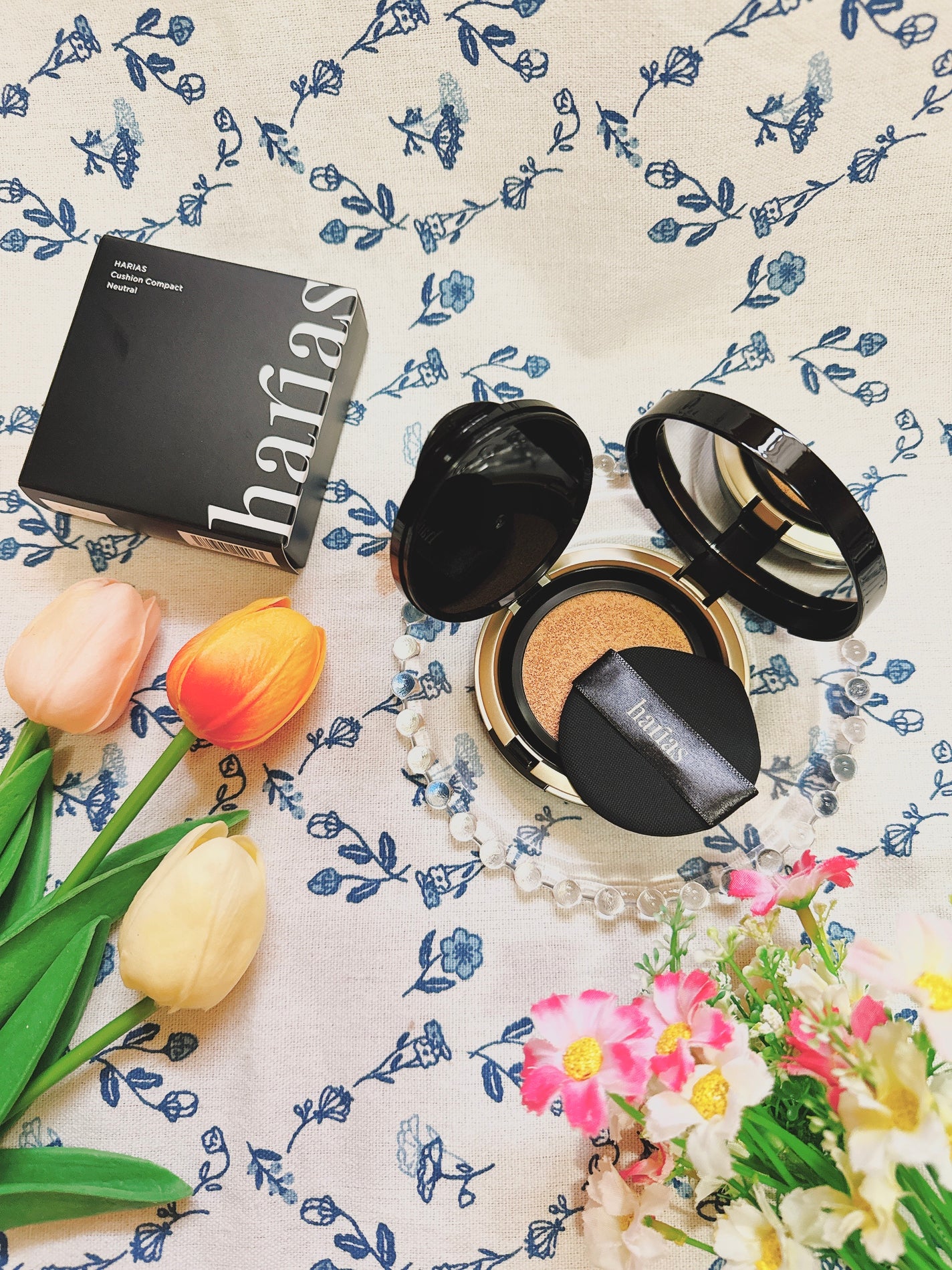 HARIAS 薬用クッションファンデーション/HARIAS/クッションファンデーションを使ったクチコミ(2枚目)