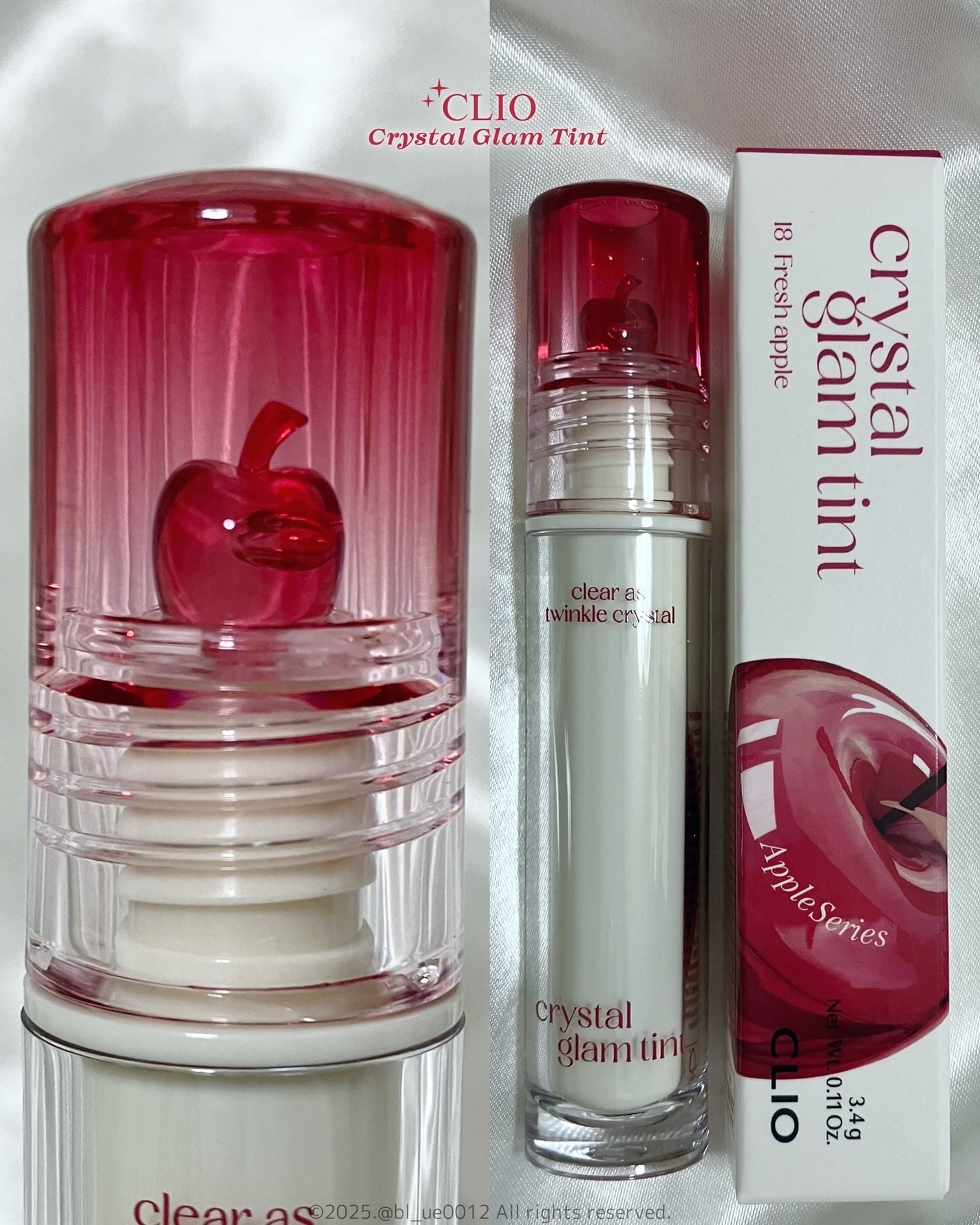 クリスタル グラム ティント/CLIO/リップティントを使ったクチコミ(2枚目)