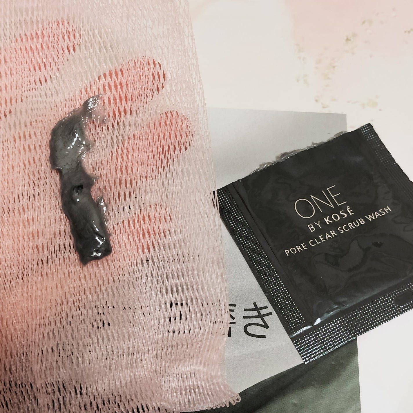 ポアクリア スクラブ ウォッシュ/ONE BY KOSE/洗顔フォームを使ったクチコミ(2枚目)