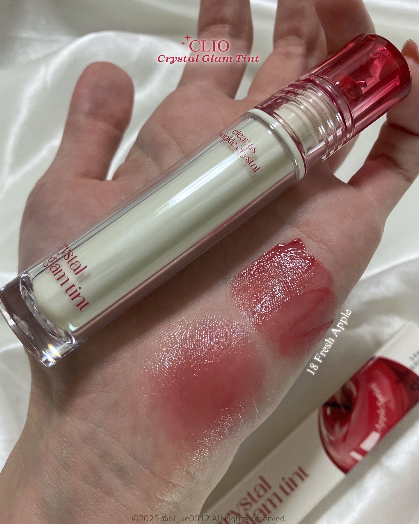 クリスタル グラム ティント/CLIO/リップティントを使ったクチコミ（3枚目）