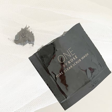 ポアクリア スクラブ ウォッシュ/ONE BY KOSE/洗顔フォームを使ったクチコミ(2枚目)