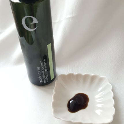 エポプレミアムヘマチン/epo/洗い流すヘアトリートメントを使ったクチコミ(2枚目)