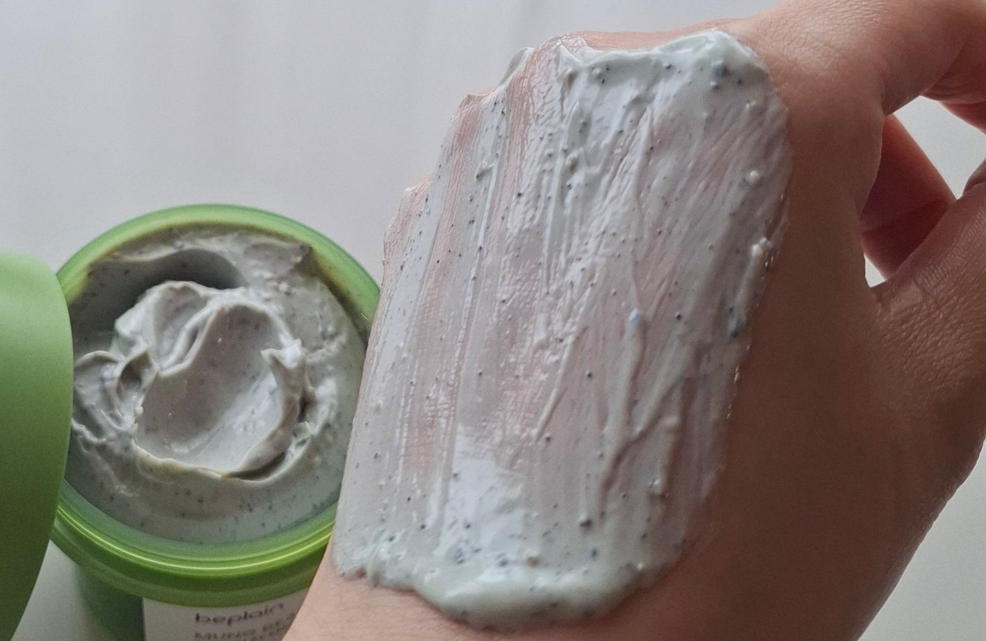 緑豆毛穴クレイパック/beplain/洗い流すパック・マスクを使ったクチコミ(4枚目)