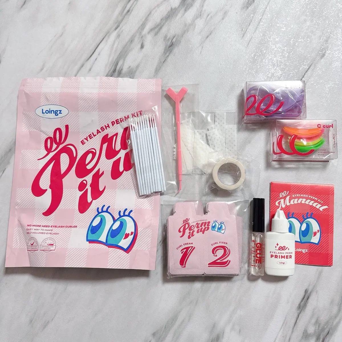 ⁡パーマイットアップアイラッシュパーマキット/Loingz/その他キットセットを使ったクチコミ（1枚目）
