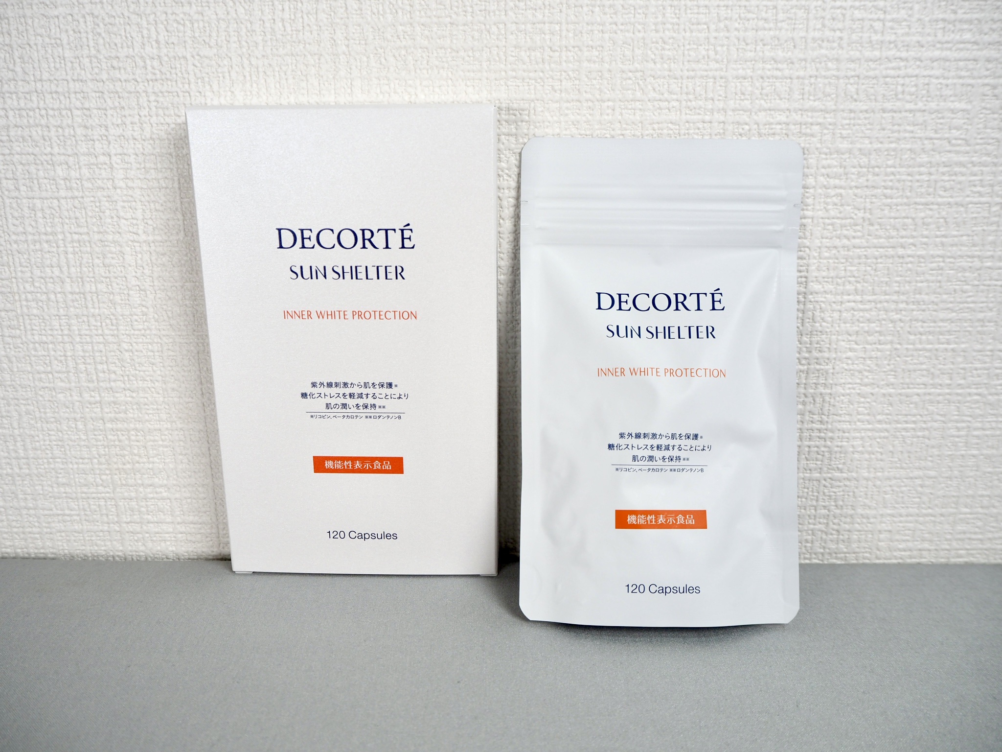 サンシェルター インナー ホワイトプロテクション/DECORTÉ/美容サプリメントを使ったクチコミ（1枚目）