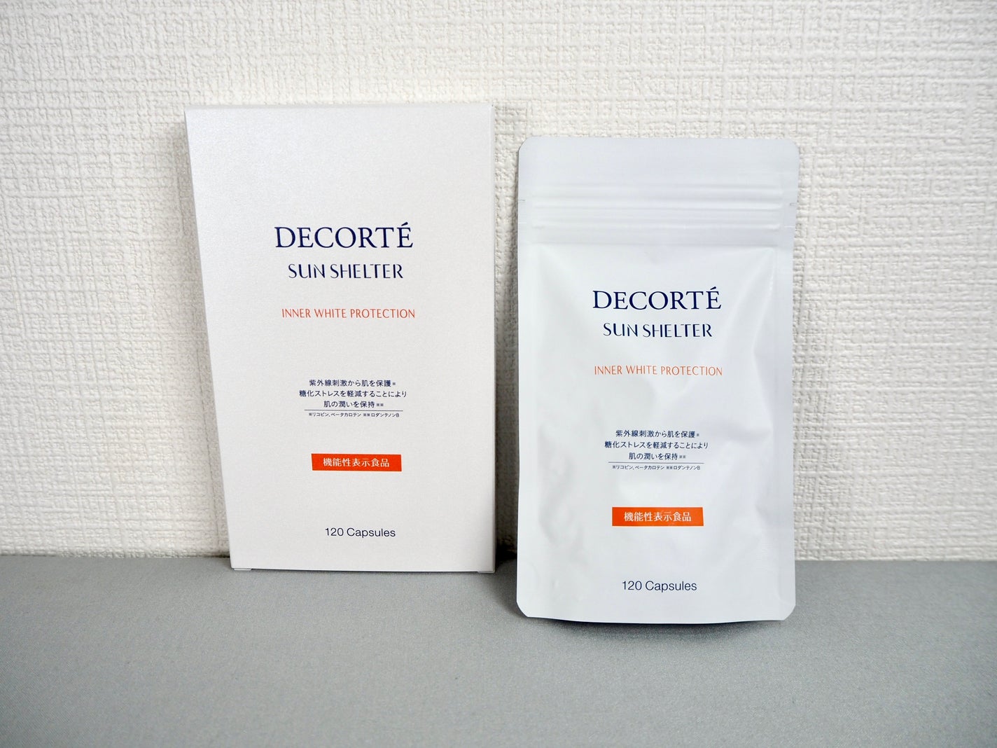 サンシェルター インナー ホワイトプロテクション/DECORTÉ/美容サプリメントを使ったクチコミ(1枚目)