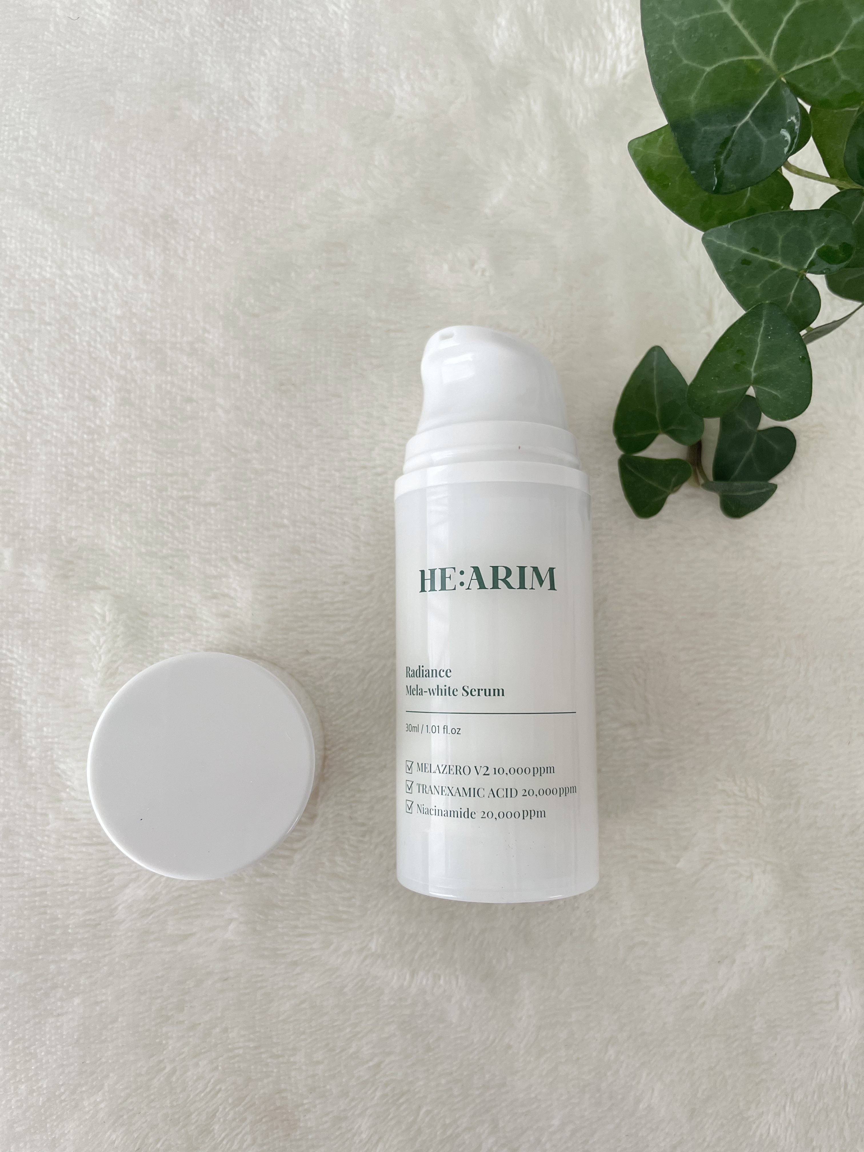 ラディエンスメラホワイトセラム/HEARIM/美容液を使ったクチコミ（2枚目）