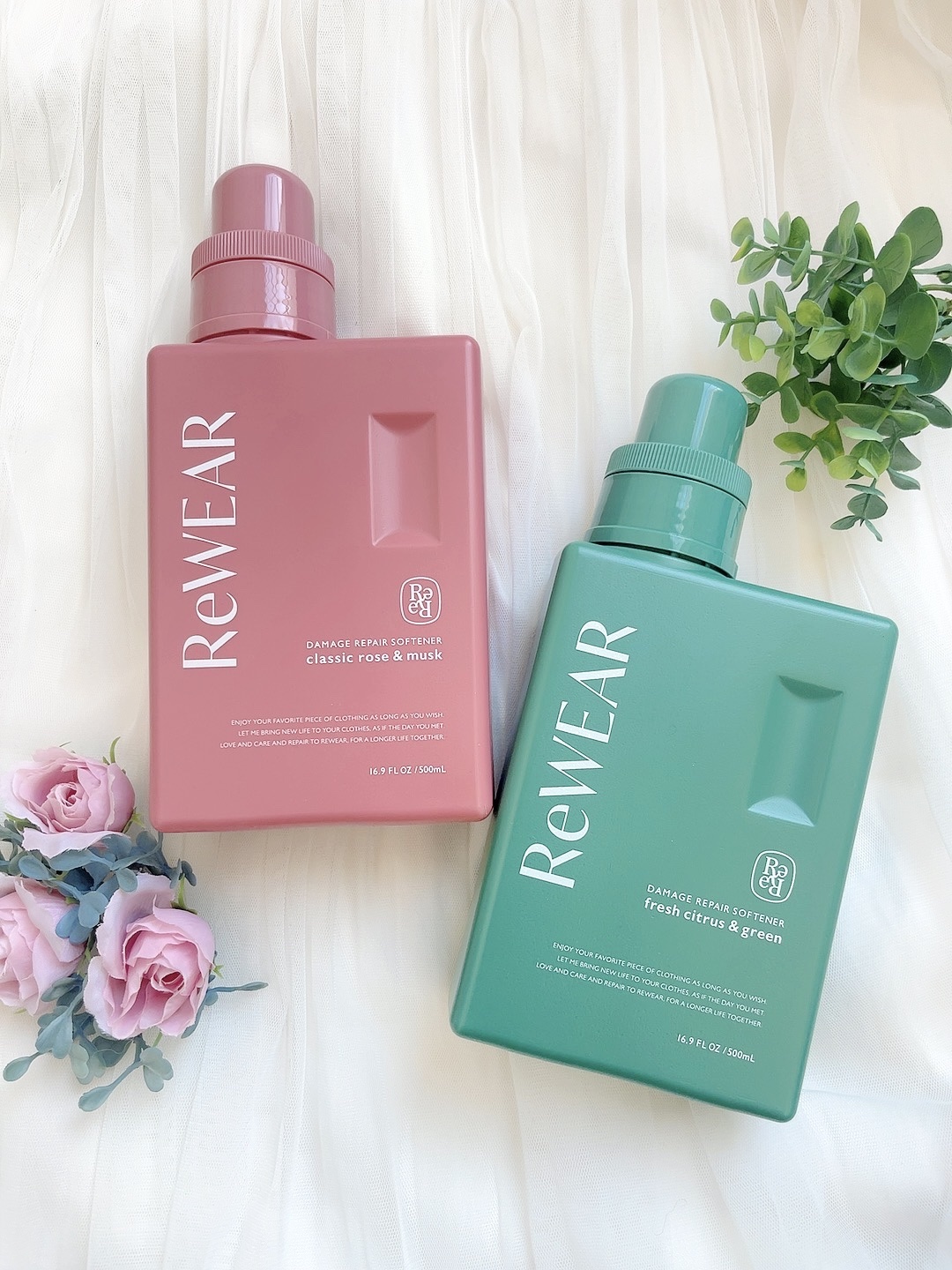 再生柔軟剤　クラシックローズ＆ムスク/ReWEAR/柔軟剤を使ったクチコミ（1枚目）