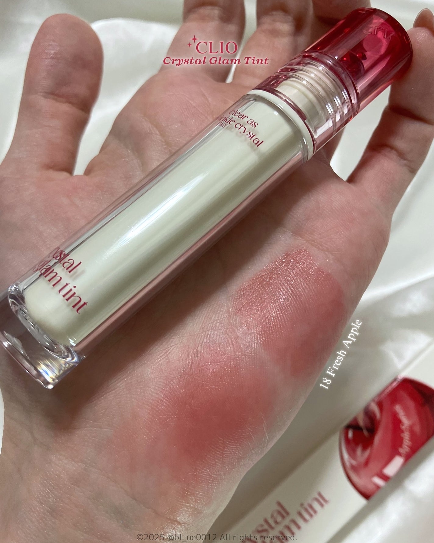 クリスタル グラム ティント/CLIO/リップティントを使ったクチコミ(4枚目)