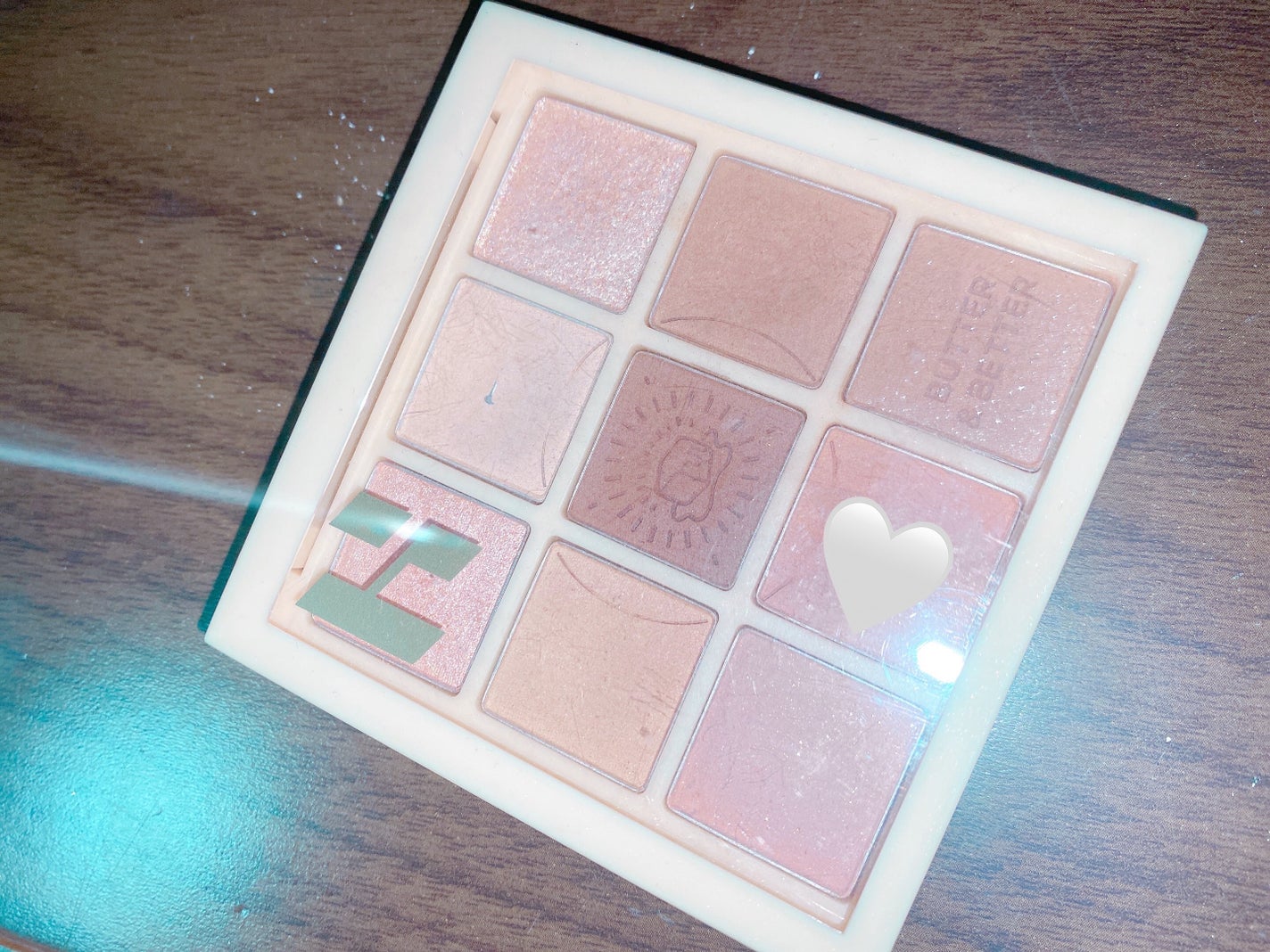 マイフェイブムードアイパレット 9カラー/HOLIKA HOLIKA/アイシャドウパレットを使ったクチコミ(1枚目)