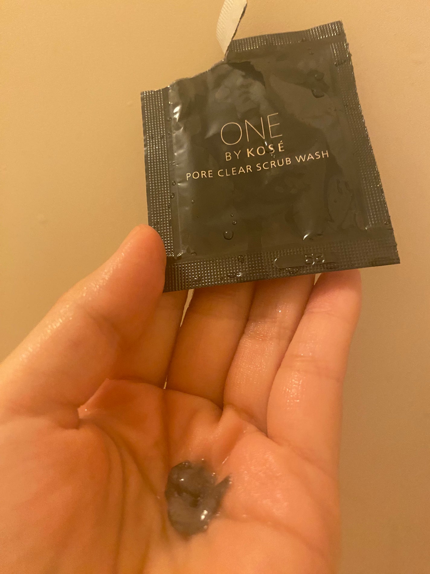ポアクリア スクラブ ウォッシュ/ONE BY KOSE/洗顔フォームを使ったクチコミ(2枚目)