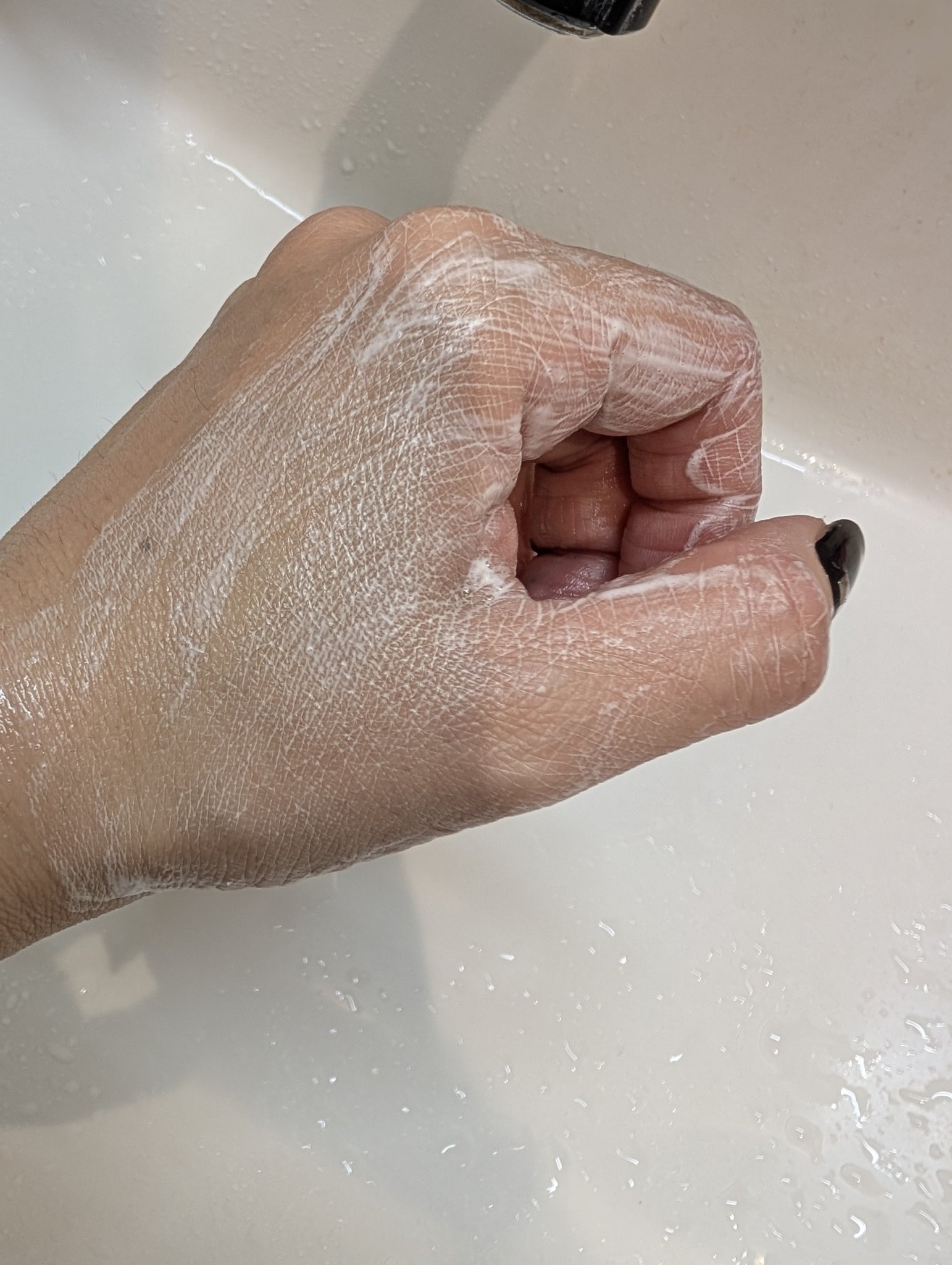 ポアクリア スクラブ ウォッシュ/ONE BY KOSE/洗顔フォームを使ったクチコミ（3枚目）