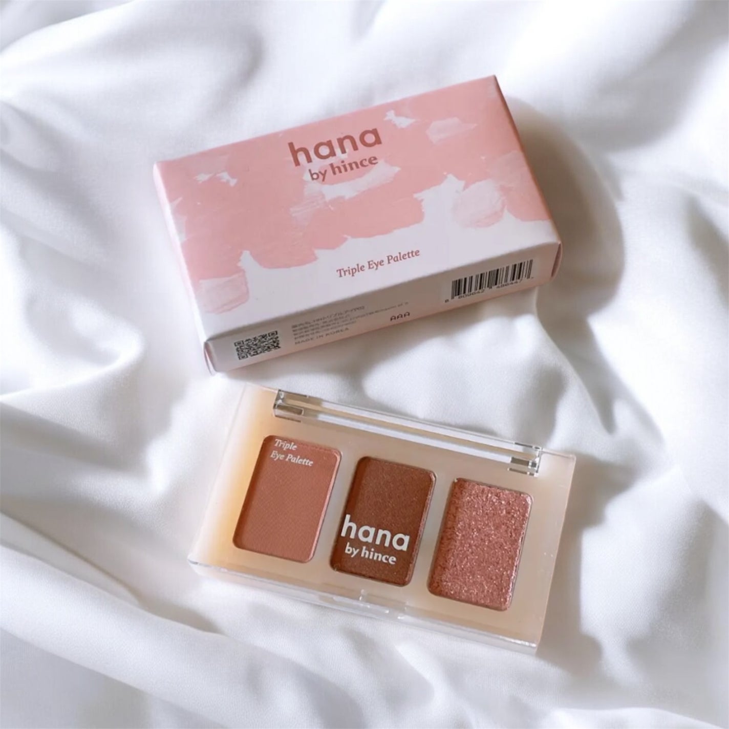トリプルアイパレット/hana by hince/アイシャドウパレットを使ったクチコミ(1枚目)