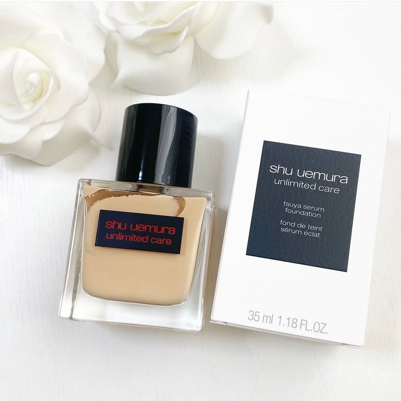 アンリミテッド ケア ツヤ セラム ファンデーション/shu uemura/リキッドファンデーションを使ったクチコミ(1枚目)