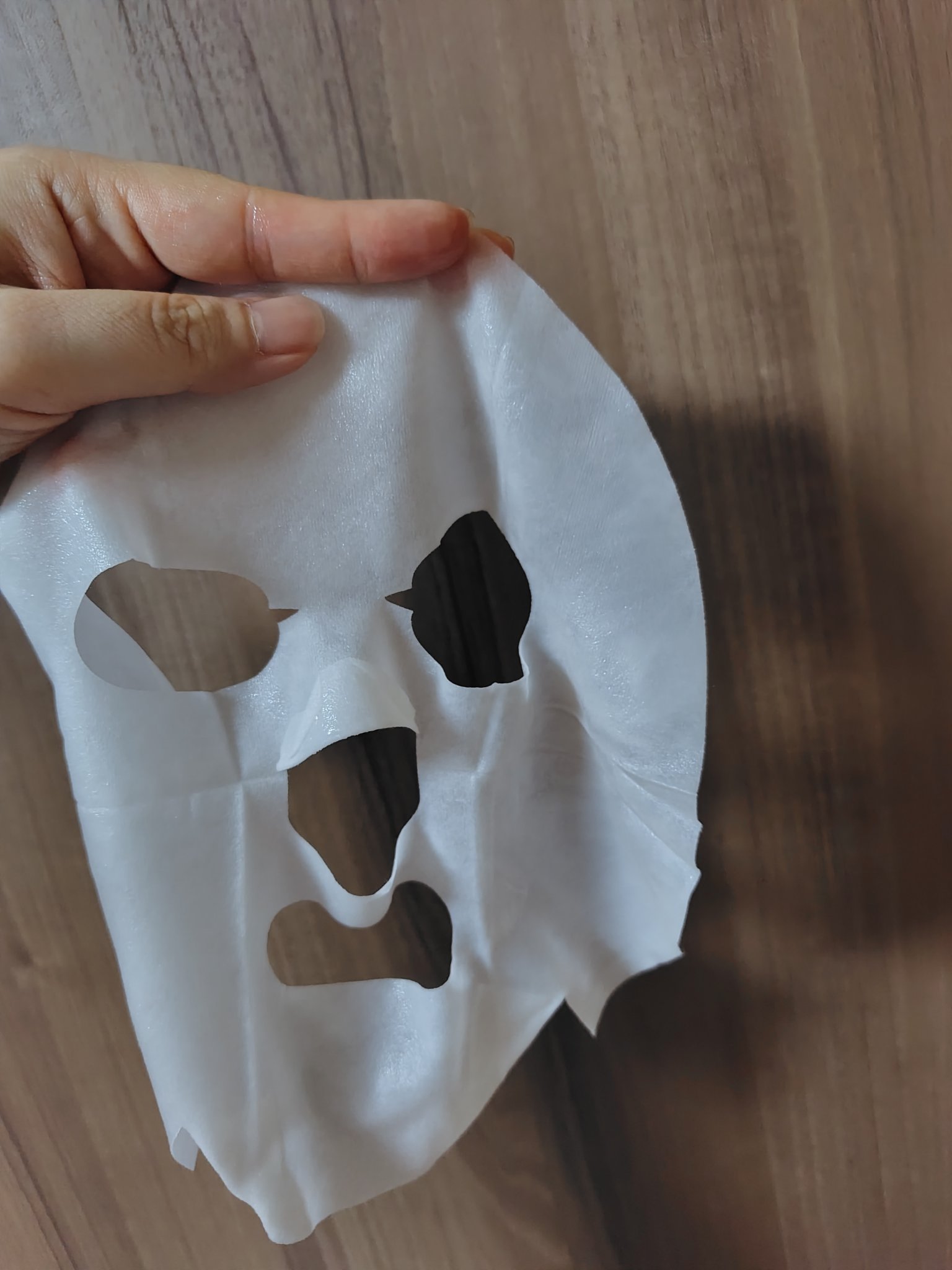 ザ・ソリューション ハイドレーティング フェイスマスク/THE FACE SHOP/シートマスク・パックを使ったクチコミ（2枚目）