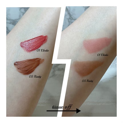 Soak Tattoo Tint/フォレンコス/リップグロスを使ったクチコミ(5枚目)