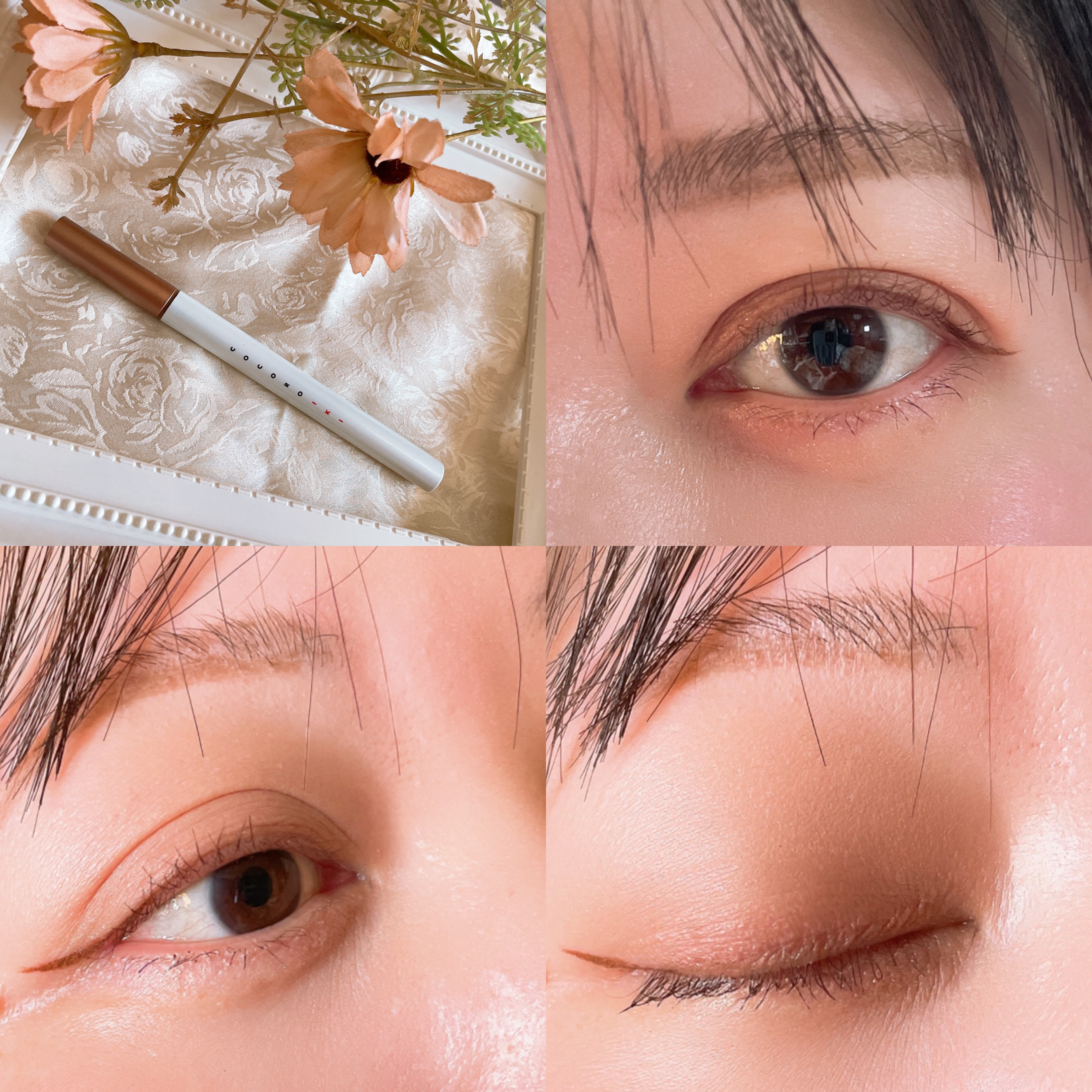 アイデザインライナー/COCOROIKI/リキッドアイライナーを使ったクチコミ（3枚目）