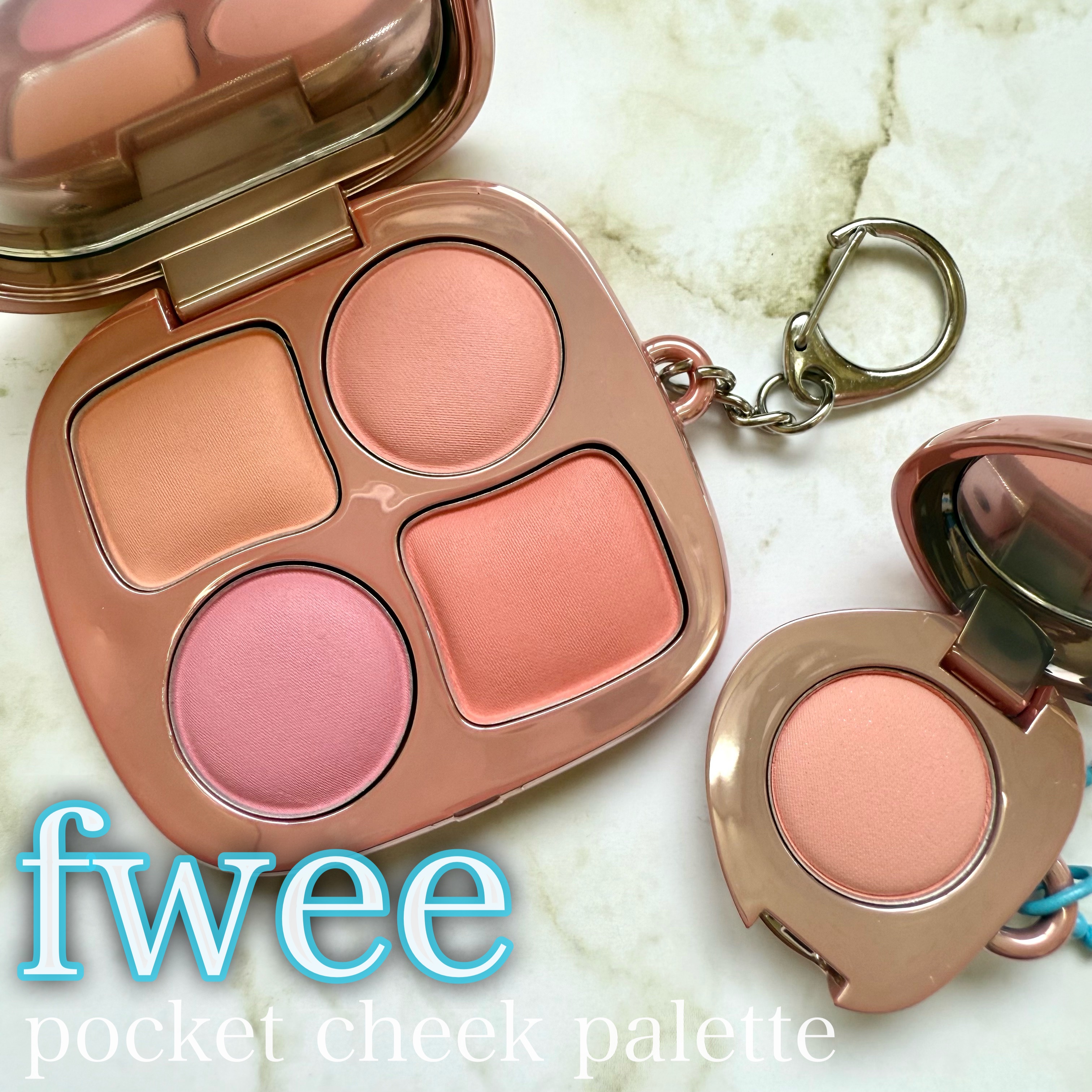 フィー ポケットチークパレット｜fweeの人気色を比較 - 🤍fwee