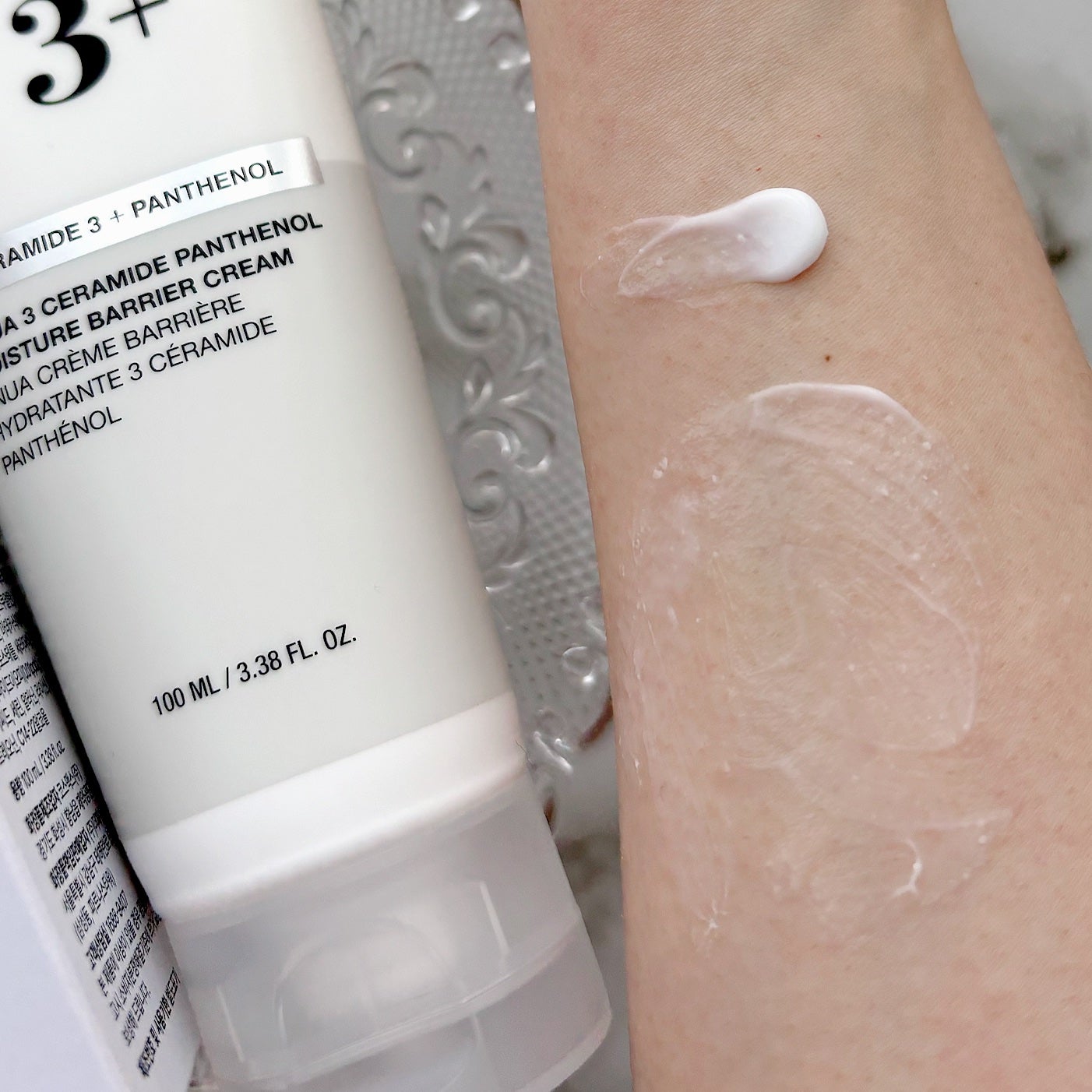 3セラミドパンテノールモイスチャーバリアクリーム/Anua/フェイスクリームを使ったクチコミ(2枚目)