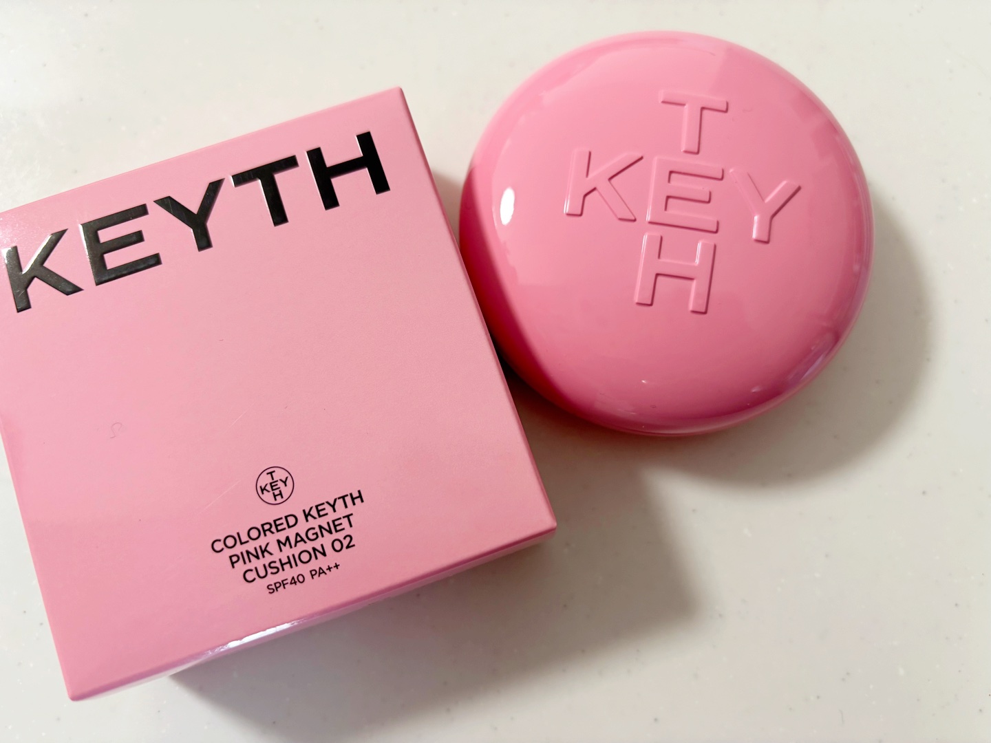 ピンクマグネットクッション/KEYTH/クッションファンデーションを使ったクチコミ（1枚目）