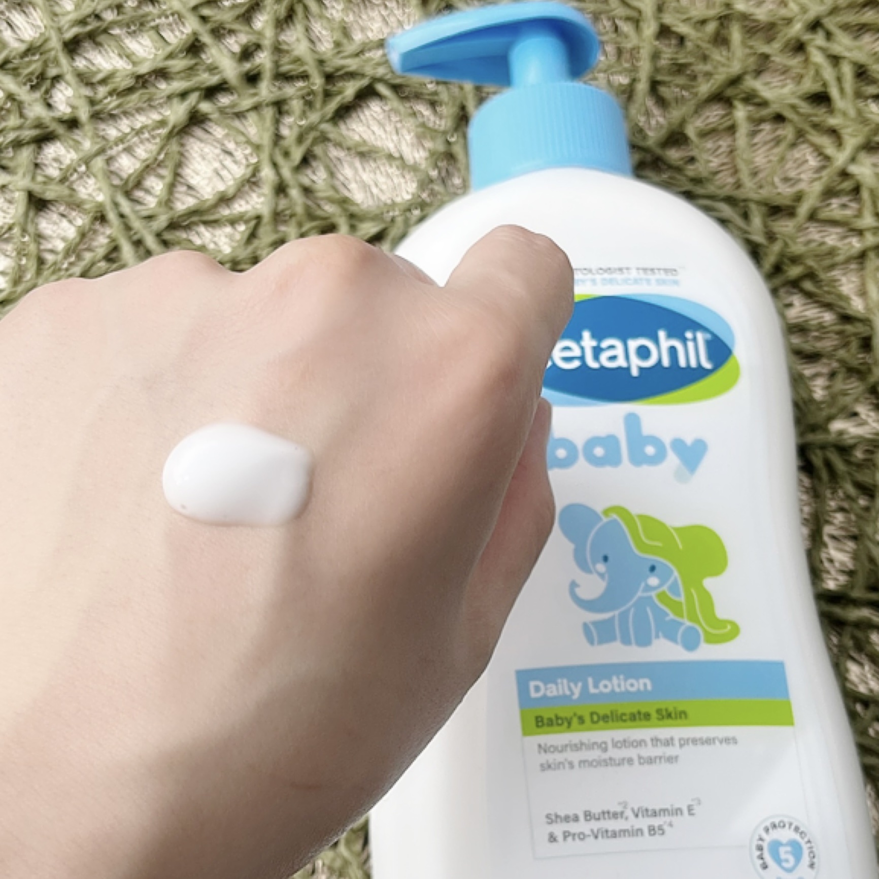 ベビーデイリーローション/セタフィル/ボディローションを使ったクチコミ（3枚目）