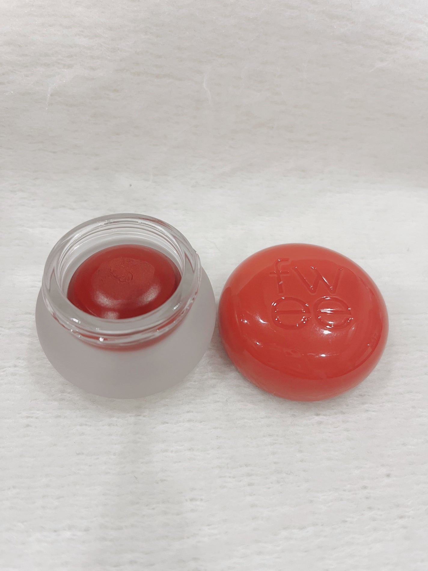 リップアンドチーク ブラーリープリンポット/fwee/口紅を使ったクチコミ(2枚目)