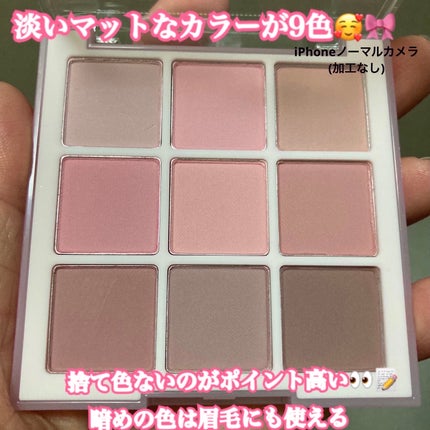 シャドウパレット/dasique/アイシャドウパレットを使ったクチコミ(2枚目)