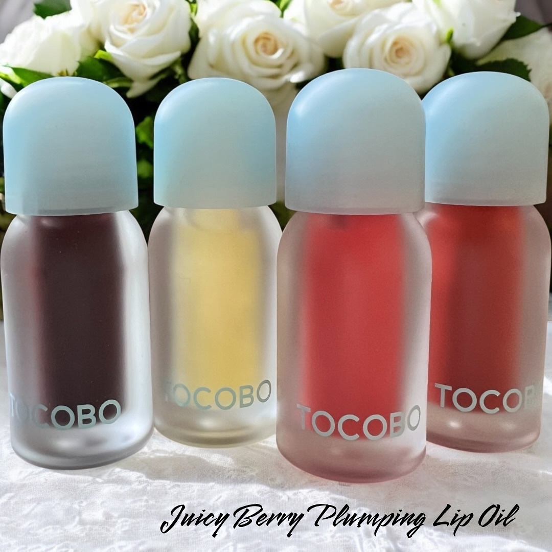 ジューシーベリープランピングリップオイル/TOCOBO/リップグロスを使ったクチコミ（2枚目）