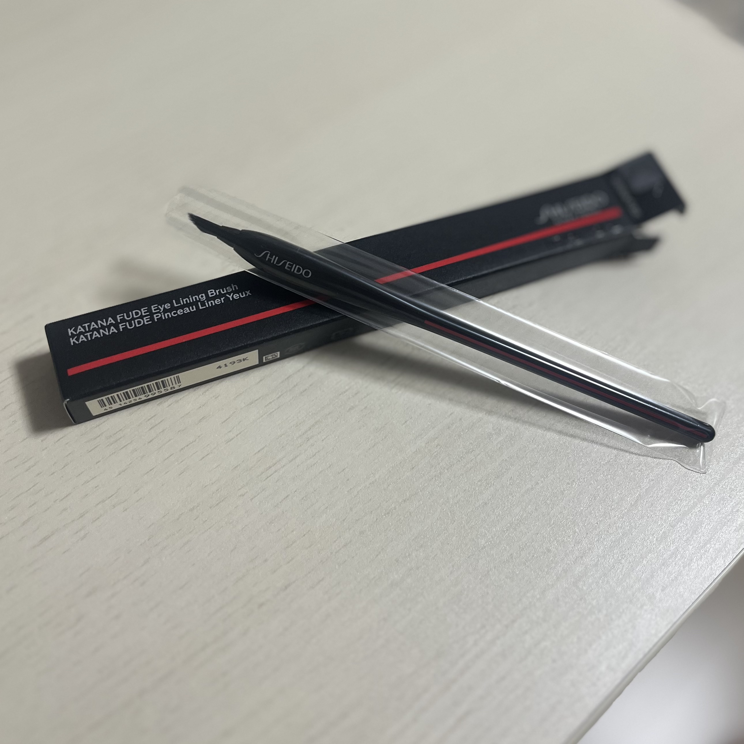 KATANA FUDE アイ ライニング ブラシ/SHISEIDO/メイクブラシを使ったクチコミ（1枚目）