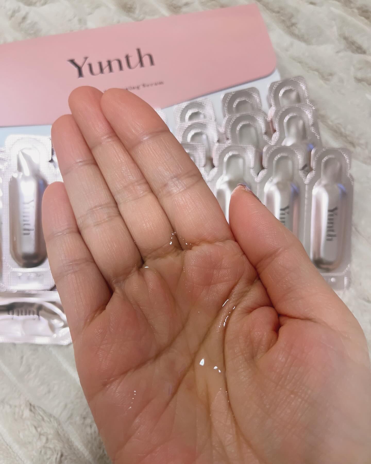 生VC美白美容液/Yunth/美容液を使ったクチコミ（2枚目）