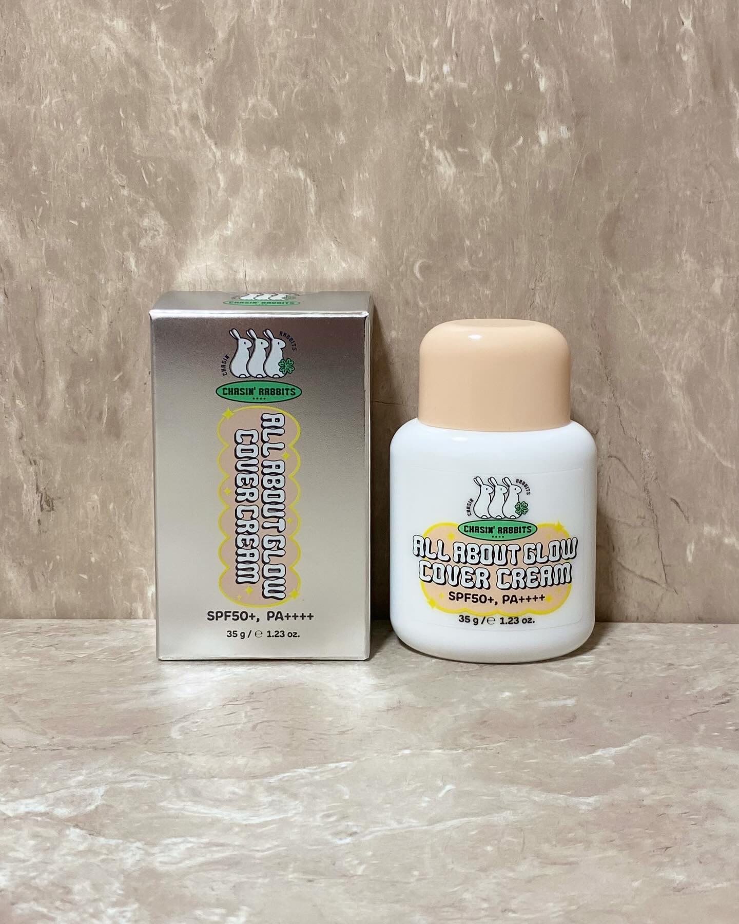 オールアバウトグロウカバークリーム/CHASIN'RABBITS/日焼け止めクリームを使ったクチコミ（1枚目）