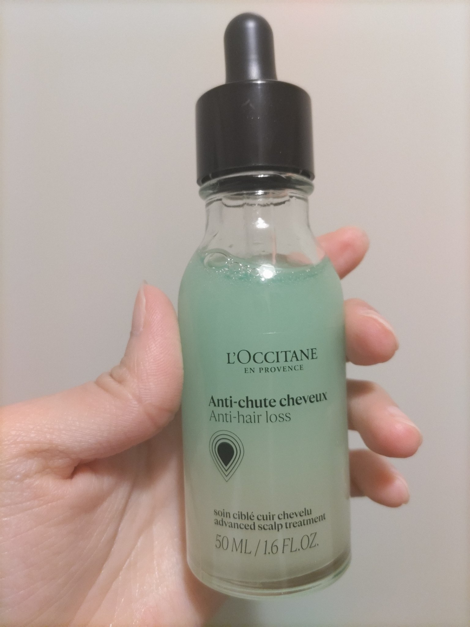 薬用 メディカル アンチヘアロスセラム/L'OCCITANE/頭皮ローションを使ったクチコミ（1枚目）