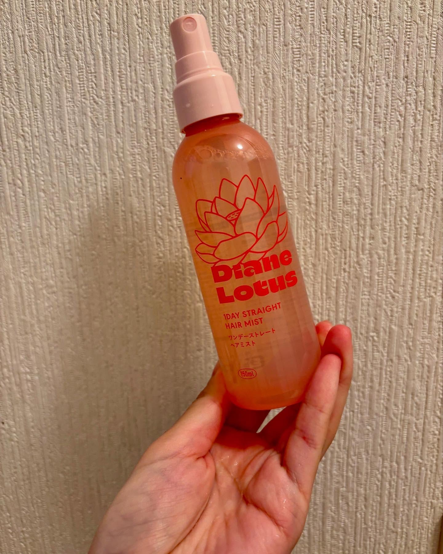 ロータス ワンデーストレート ヘアミスト ティー＆シトラスの香り/ダイアン/ヘアミストを使ったクチコミ（2枚目）