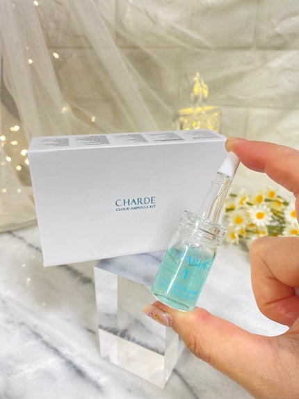クラウドアンプル 1week キット/CHARDE/美容液を使ったクチコミ(1枚目)