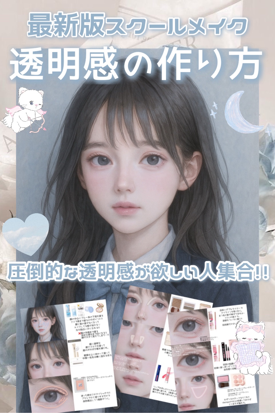 シェーディングパレット 01 ソフトグレージュ/CandyDoll/シェーディングを使ったクチコミ（1枚目）