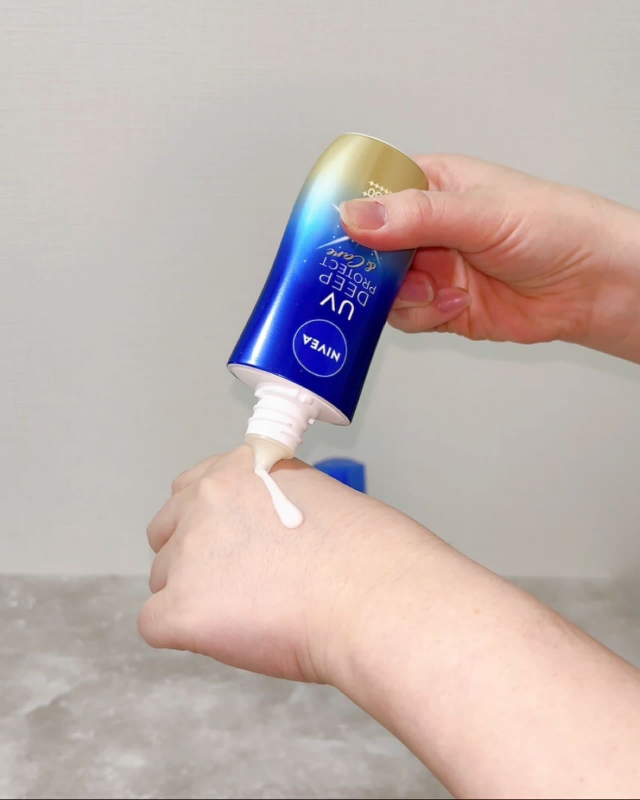 ニベアUV ディーププロテクト&ケア ミルクミスト/ニベア/日焼け止めミスト・スプレーを使ったクチコミ(3枚目)