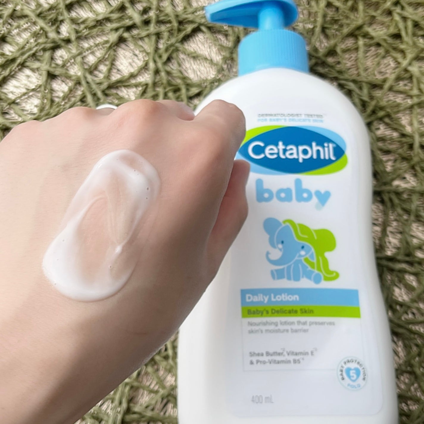 ベビーデイリーローション/セタフィル/ボディローションを使ったクチコミ(4枚目)