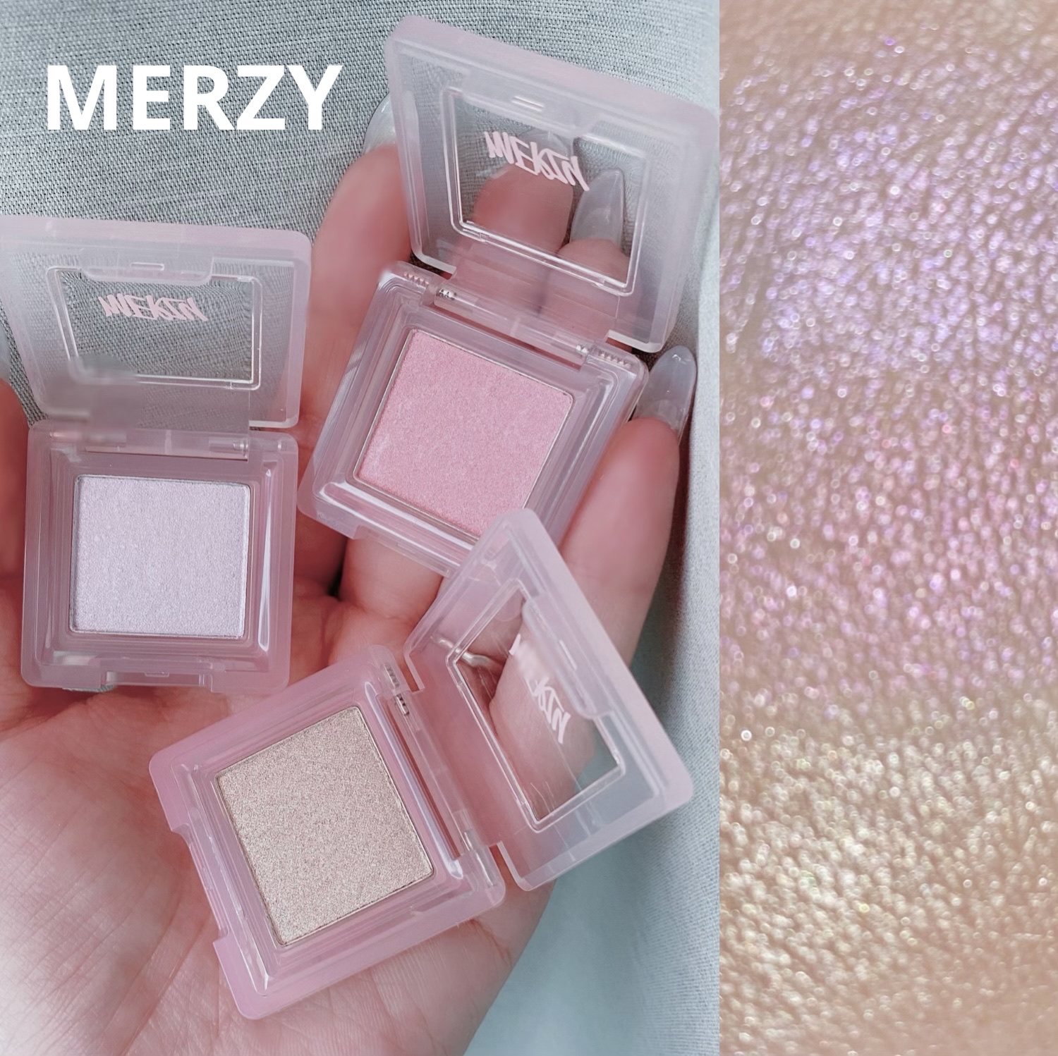 キャプチャーハイライト/MERZY/パウダーハイライトを使ったクチコミ（1枚目）