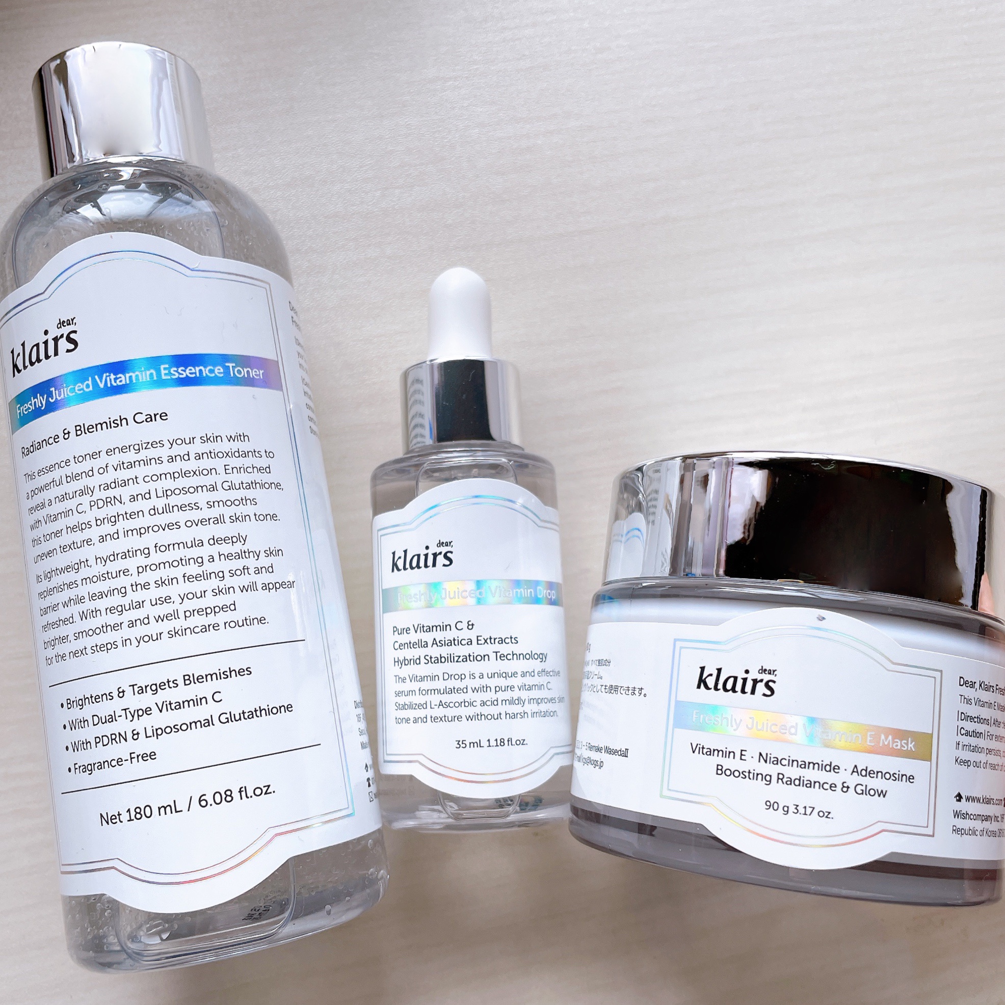 フレッシュリージュースドビタミンドロップ(35ml)/Klairs/美容液を使ったクチコミ（1枚目）