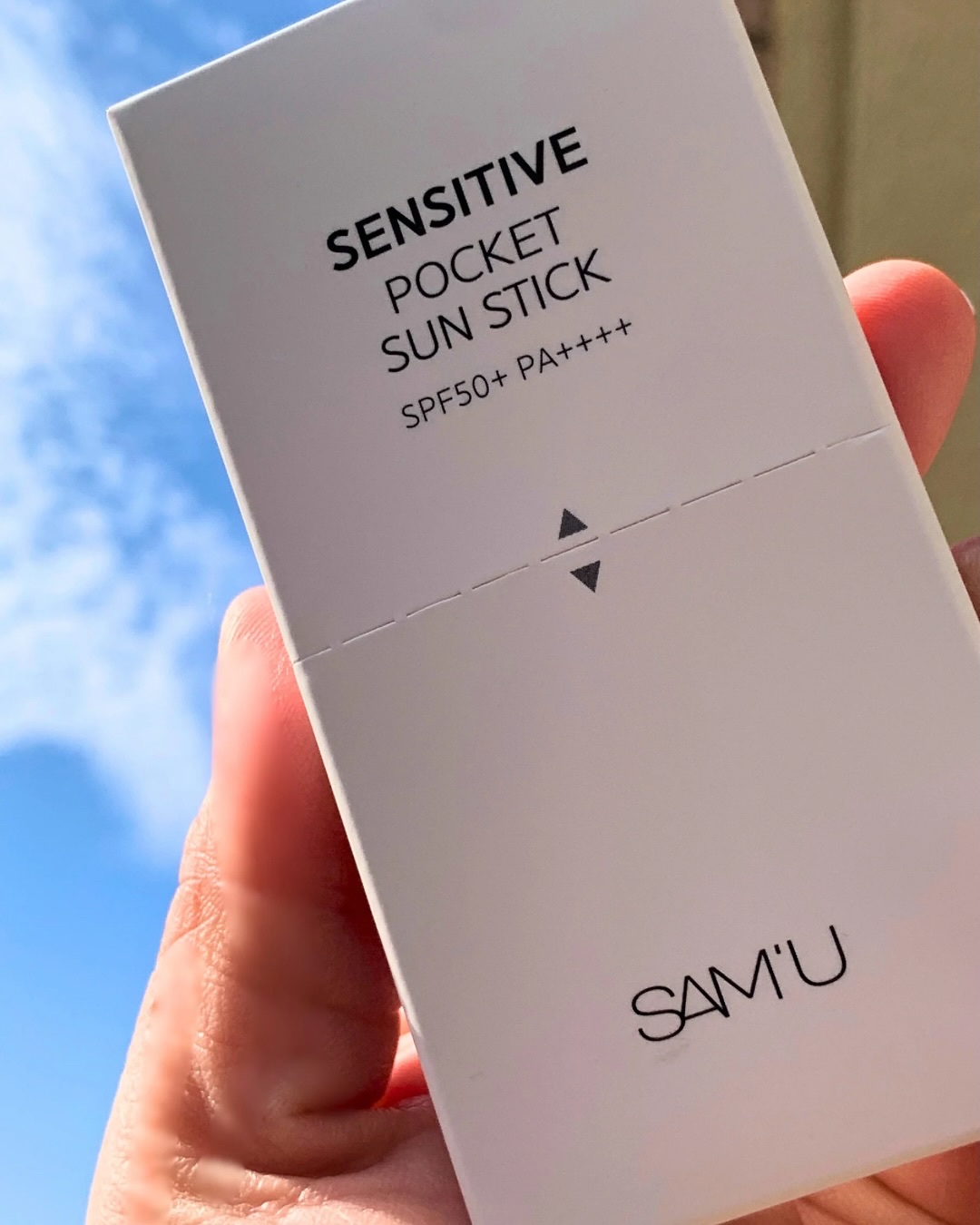 センシティブポケットサンスティック/SAM'U/日焼け止めスティックを使ったクチコミ（2枚目）