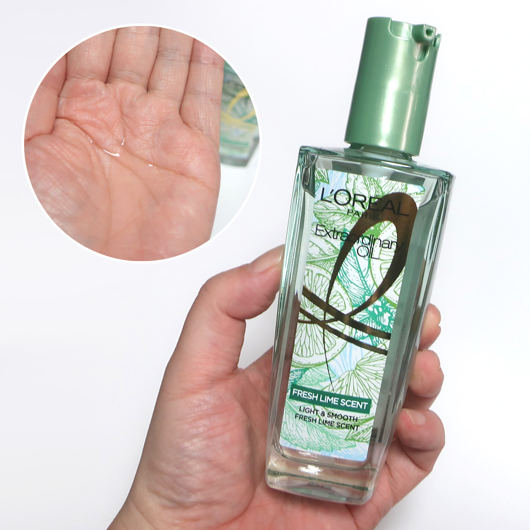 ロレアル パリ エクストラオーディナリー クリアライム/ロレアル パリ/ヘアオイルを使ったクチコミ（2枚目）