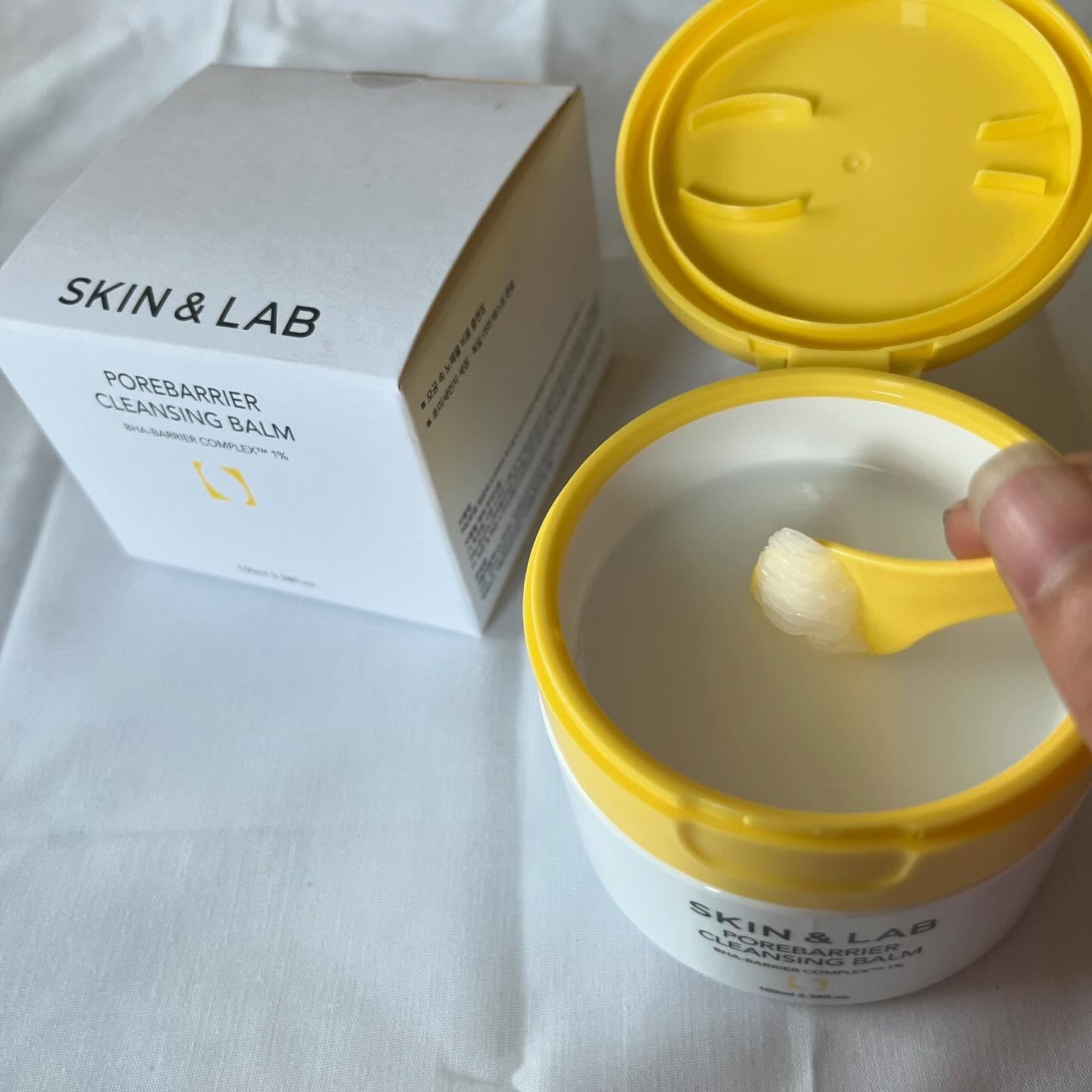 ポアバリアクレンジングバーム/SKIN&LAB/クレンジングバームを使ったクチコミ（3枚目）