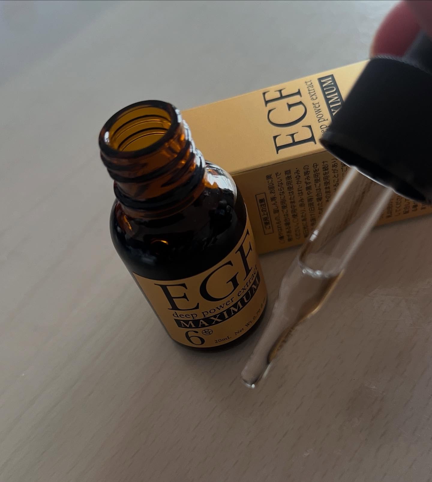 EGF ディープパワーエキス マキシマム /EGF/美容液を使ったクチコミ（2枚目）