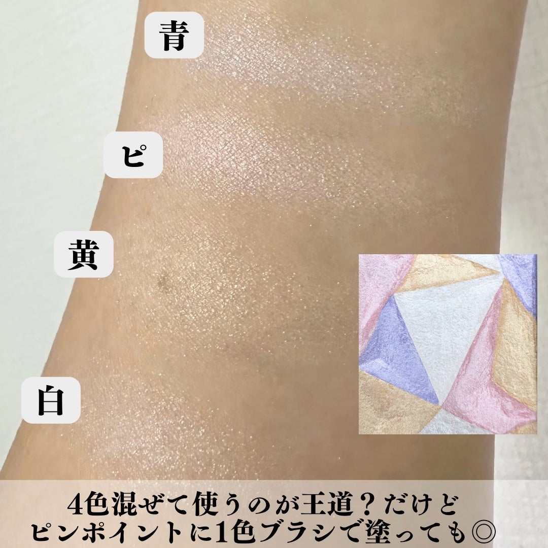 ル・レオスールデクラ /クレ・ド・ポー ボーテ/パウダーハイライトを使ったクチコミ(2枚目)