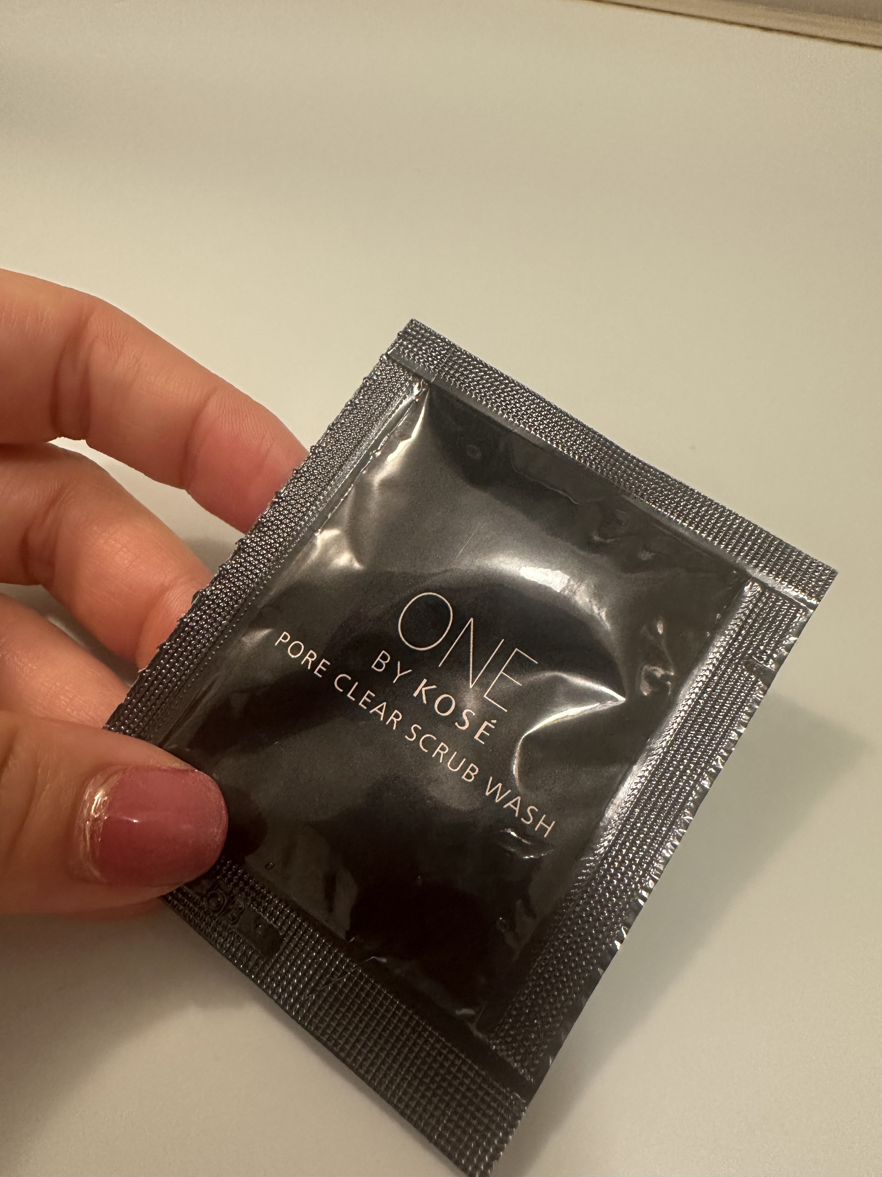ポアクリア スクラブ ウォッシュ/ONE BY KOSE/洗顔フォームを使ったクチコミ（3枚目）