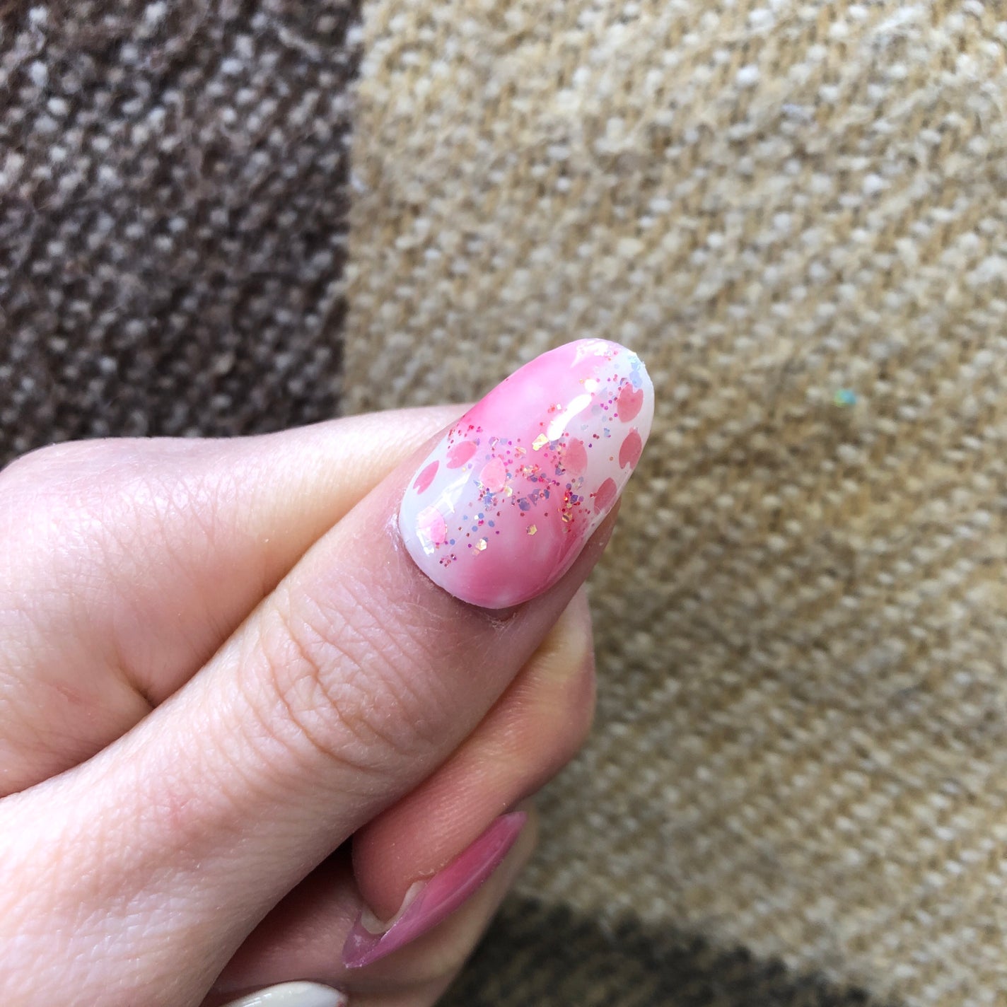 ジェルネイル(ライト対応)/セリア/ジェルネイルを使ったクチコミ(4枚目)