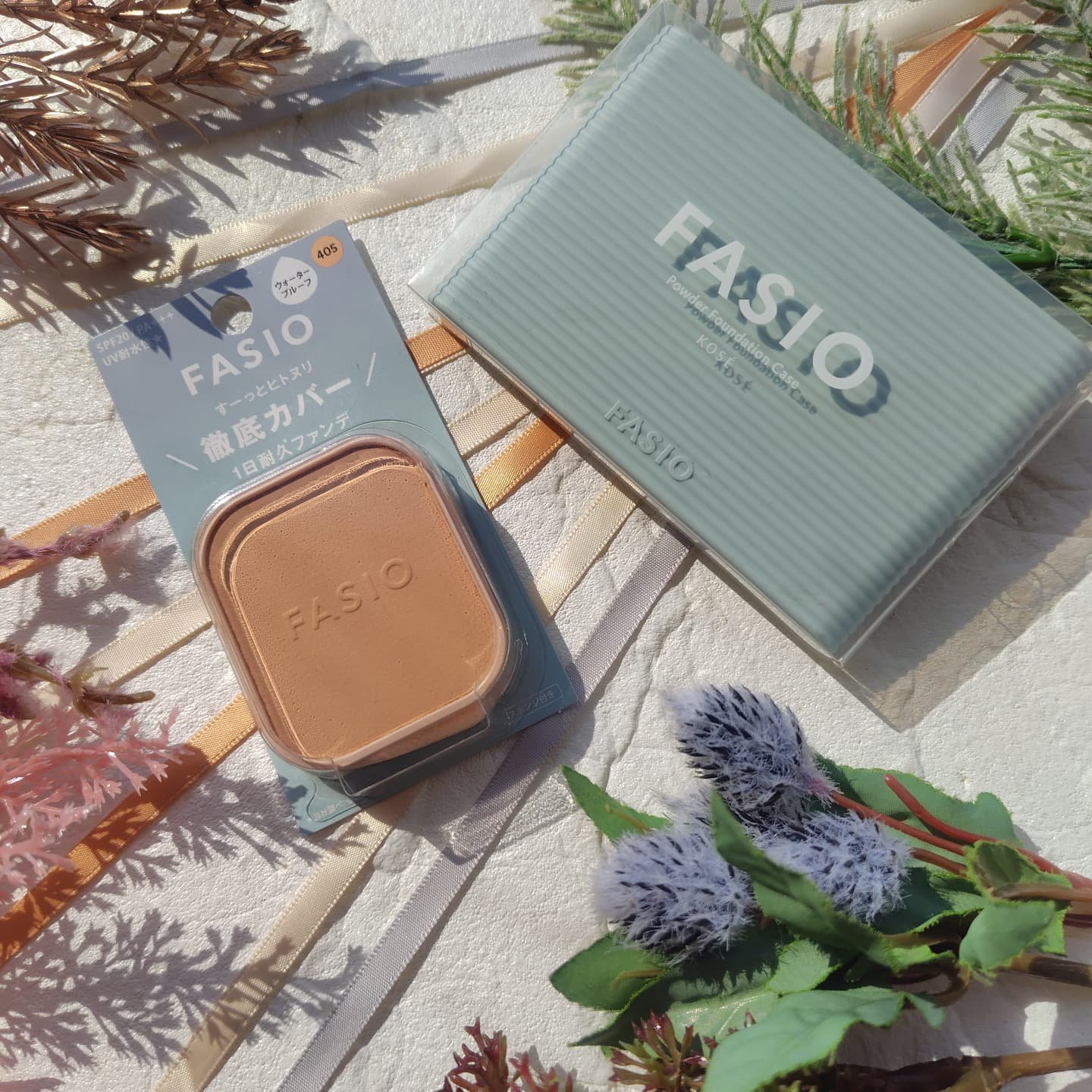 ヒトヌリカバー 耐久ファンデーション/FASIO/パウダーファンデーションを使ったクチコミ（1枚目）