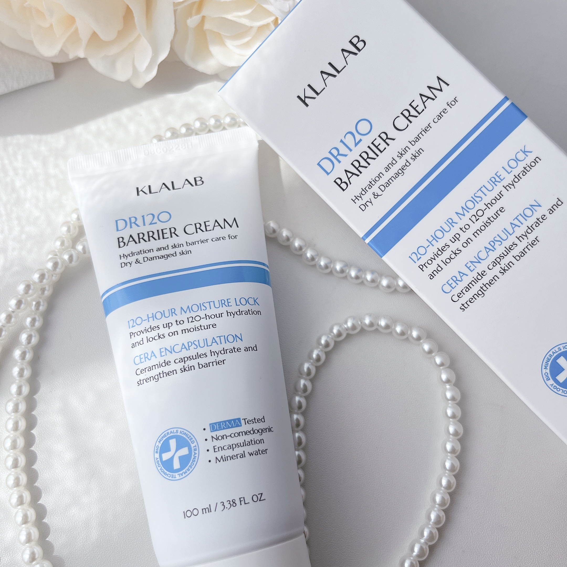 ディーアール120 バリアクリーム/KLALAB/フェイスクリームを使ったクチコミ（1枚目）